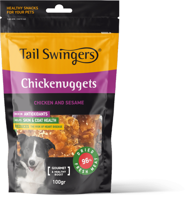 TailSwingers ChickenNuggets priboljšek za pse - piščanec s sezamom