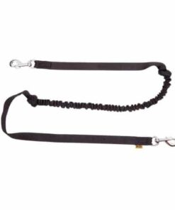 Povodec za tek - CANICROSS bungee z dvema karabinoma - slika 2