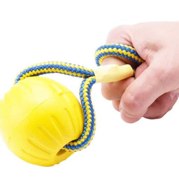 Alternative view of Gumijasta žoga z vrvico Starmark Swing 'n Fling Durafoam Fetch