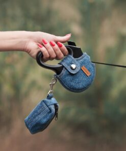 Torbica za drečke (vrečke za kakce) Denim - slika 4
