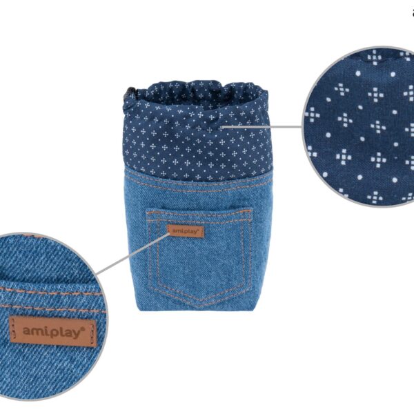 Torbica za priboljške Denim - slika 4