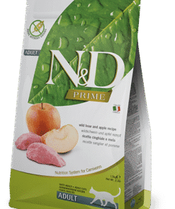 N&D Prime GrainFree Cat Adult merjasec z jabolko
