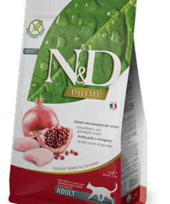 N&D Prime GrainFree Cat Adult piščanec z granatnim jabolkom
