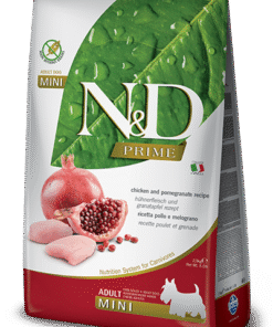 N&D Prime GrainFree Dog Adult Mini piščanec z granatnim jabolkom