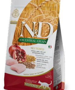 N&D Ancestral Cat Neutered piščanec z granatnim jabolkom