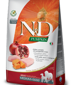 N&D Grainfree Pumpkin Dog Adult piščanec z granatnim jabolkom