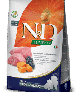 N&D Grainfree Pumpkin Dog Puppy jagnjetina z borovnico
