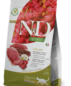 N&D Quinoa Cat Urinary Duck&Cranberry raca z brusnicami