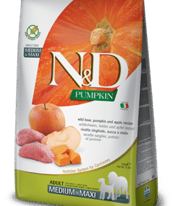 N&D Grainfree Pumpkin Dog Adult merjasec z jabolkom