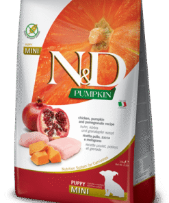 N&D Grainfree Pumpkin Dog Adult Mini piščanec z granatnim jabolkom