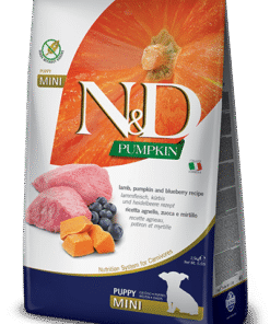 N&D Grainfree Pumpkin Dog Puppy mini jagnjetina z borovnico