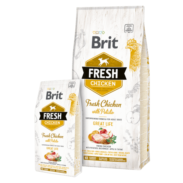 Brit Fresh Adult Great Life piščanec s krompirjem