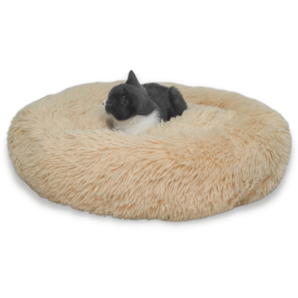 Alternative view of DONUT Fluffy postelja bež