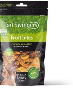 TailSwingers Fruit Bites priboljšek za pse - jabolko s piščancem