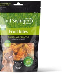 TailSwingers Fruit Bites priboljšek za pse - ananas s piščancem