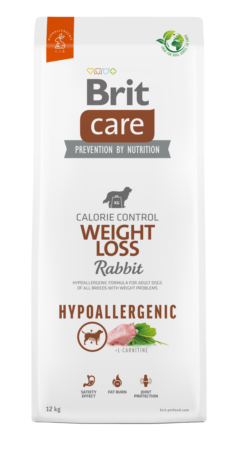 Brit Care Hypoallergenic Weight Loss zajec z rižem