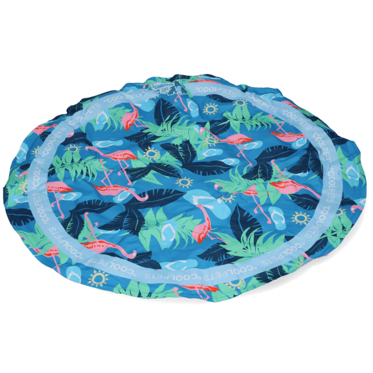 Hladilna blazina za psa Flamingo