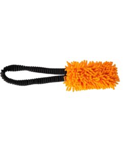 Igrača za psa TUGGY microfibra z BUNGEE ročajem