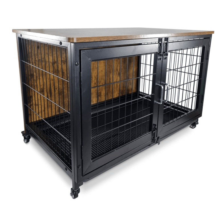 Hišni boks PREMIUM 95 x 56 x 65cm na kolesih – slika 3