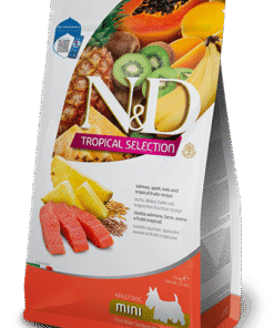 N&D Grainfree Tropical Adult Mini losos s tropskimi sadeži