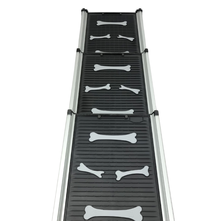 Zložljiva rampa za psa iz aluminija - DELUXE - za pse do 100kg – slika 3