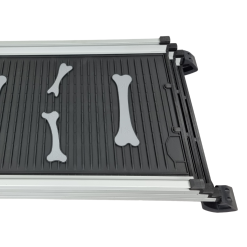 Alternative view of Zložljiva rampa za psa iz aluminija - DELUXE - za pse do 100kg