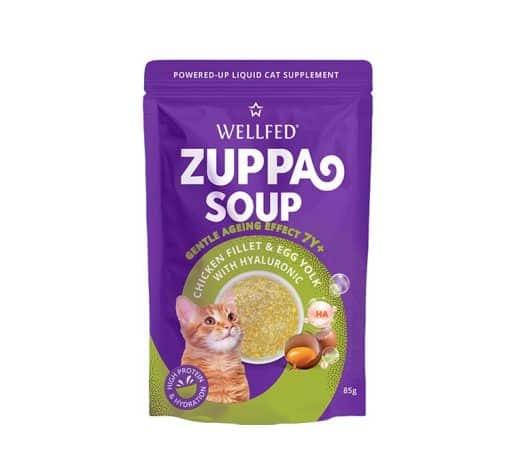 WELLFED Zuppa Soup piščančji fileji z rumenjakom in hialuronsko kislino 85g