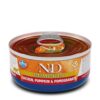 N&D Pumpkin Cat Adult konzerva piščanec z bučo in granatnim jabolkom 70 g