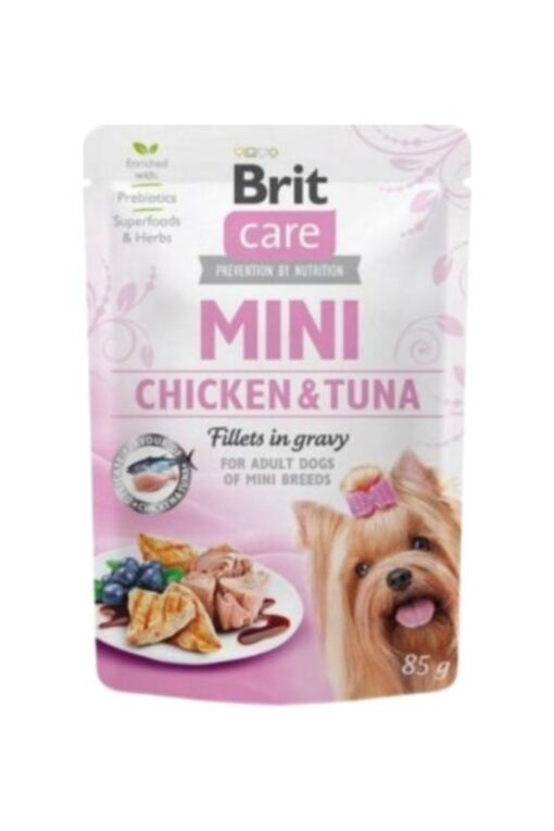 Brit Care Mini mokra hrana piščanec s tuno 85 g