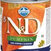 N&D Pumpkin Dog Adult konzerva jagnjetina z bučo in borovnicami 285 g