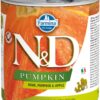 N&D Pumpkin Dog Adult konzerva merjasec z bučo in jabolkom 285 g
