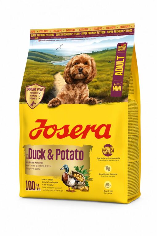 Josera Dog Adult Duck&Potato Mini raca s krompirjem