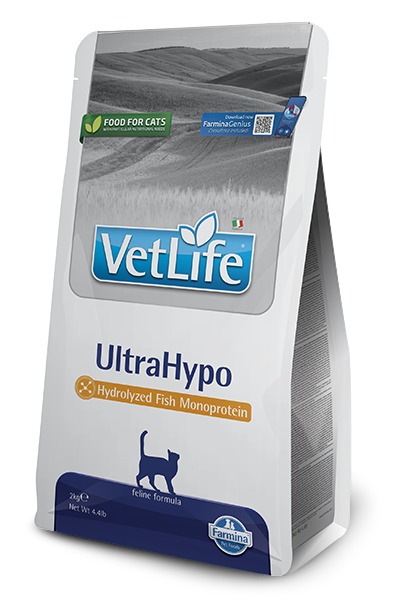 Farmina Vet Life Cat UltraHypo – izločevalna dieta s hidroliziranimi beljakovinami