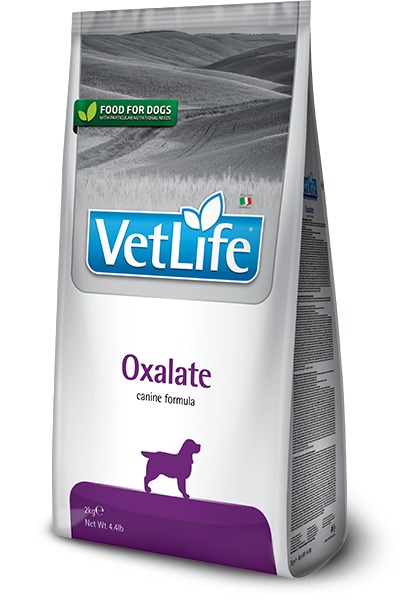 Farmina Vet Life Dog Oxalate – dieta pri oksalatnih, uratnih in cistinskih kamnih