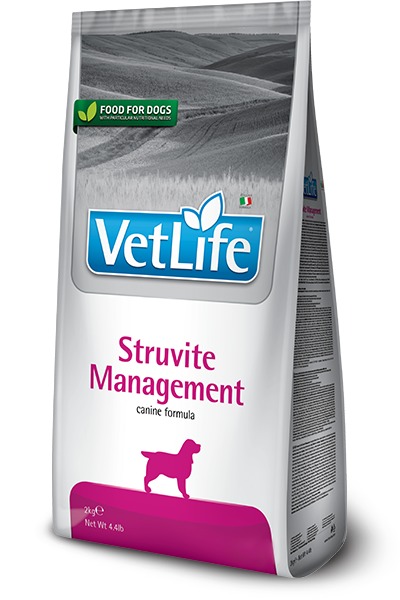 Farmina Vet Life Dog Struvite Management – dieta za preprečevanje struvitnih kamnov