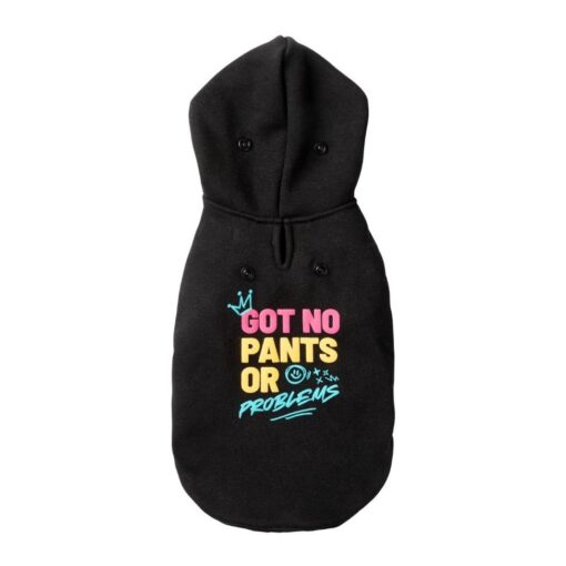 Pasji pulover s kapuco Got No Pants